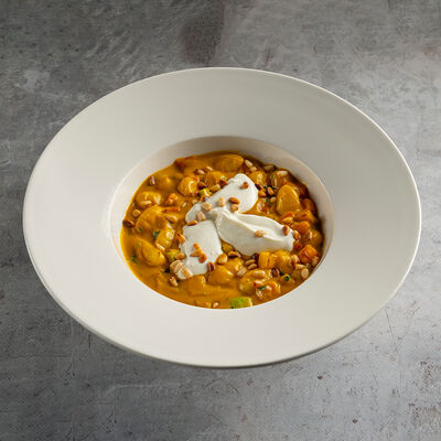 Ньокки с овощами в Мидийное место по цене 890 ₽