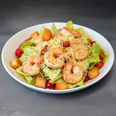 Цезарь с креветкамив SASHIMI по цене 660 ₽