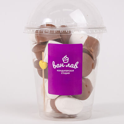 Десерт Маршмэллоу в шоколаде в Ван лав по цене 290 ₽