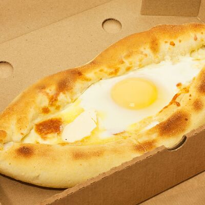 Хачапури по-аджарски с одним яйцом в Hot-Pizza по цене 352 ₽