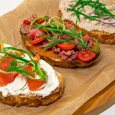 Брускетта с неркой в Daddys pub по цене 385 ₽