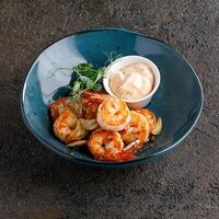 Жареные креветки в Puberty