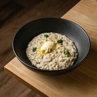 Овсяная каша на кокосовом молоке в Печь