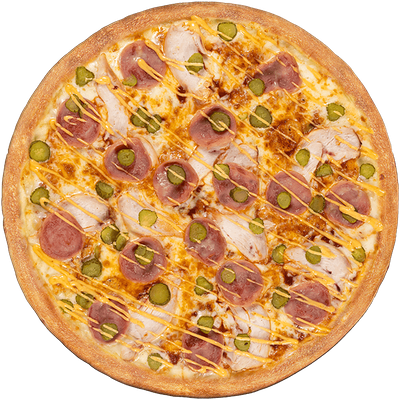 Пицца Цыпленок спайси (40 см) в Автосуши по цене 1209 ₽