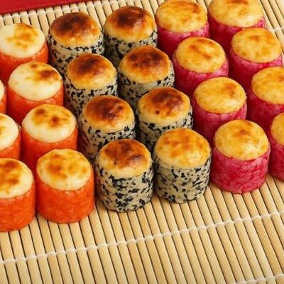 Горячий Сет запеченная Калифорния в Ясураги по цене 1883 ₽