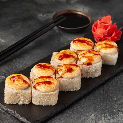 Запечённый ролл чиз в SushiHit по цене 349 ₽
