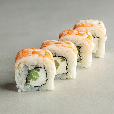 Ролл Креветка с сыром в Mama ресторан по цене 540 ₽