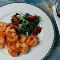 Креветки с соусом чили в La Su