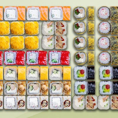 Сет 11 Самураев в Ёлы Роллы по цене 3420 ₽