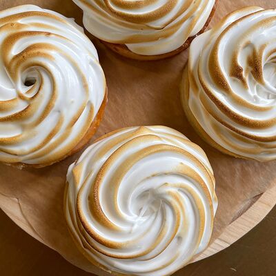 Лимонная тарталетка в Hrum Biscuits по цене 230 ₽