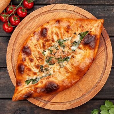 Пиде с сыром и зеленью в Шашлычный Двор по цене 550 ₽