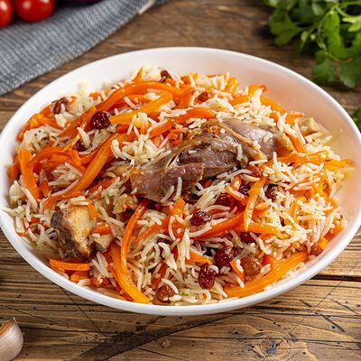 Афганский Плов в Чайхана афган кебаб по цене 610 ₽