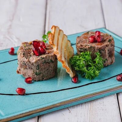 Пхали из красной фасоли с орехами в Кафе Хинкальная по цене 552 ₽