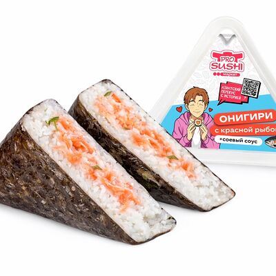 Онигири с форелью в ProSushi по цене 245 ₽