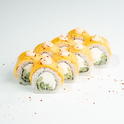 60. Чеддер с огурцом и сыром (8 шт.) в ЁБИСАН по цене 889 ₽