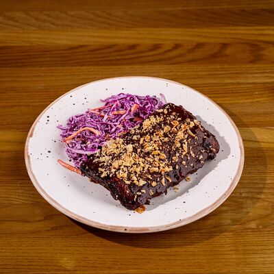 Свиные ребра барбекю в Хосперкафе бульвар по цене 960 ₽