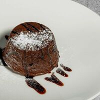 Шоколодный фондан в Cutlet by El Gauchito