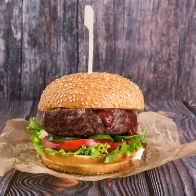 Бургер от Соседей №3 в Соседи Home Cafe по цене 640 ₽