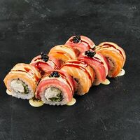 Ролл с тунцом и лососем в Ketch Up