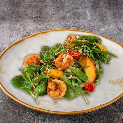 Салат с креветками и тыквой в Duran Bar & Grill по цене 690 ₽