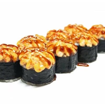 Запеченный с угремв Мир суши и ролл по цене 330 ₽