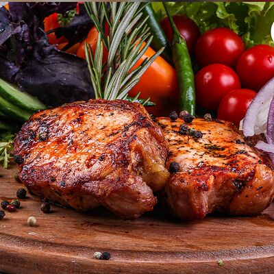 Шашлык из cвинoй шеи в Экспресс-пекарня по цене 440 ₽