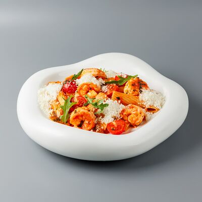 Ригатони с креветками в 1st Gallery Lounge по цене 925 ₽
