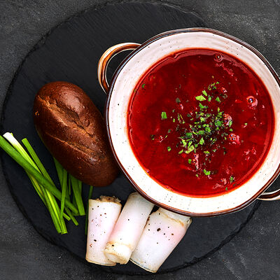 Борщ с салом в Mojo по цене 420