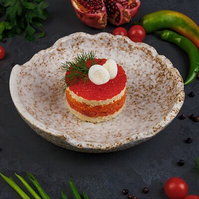 Мимоза с лососем в Руки ВВерх! Бар по цене 650 ₽