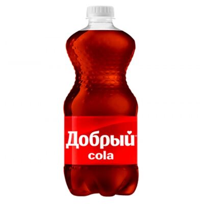 Добрый Кола в Кафе Безумно крутая шаурма по цене 155 ₽