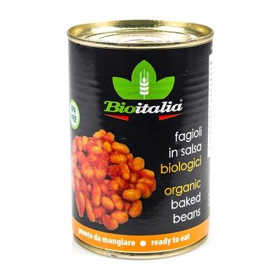Фасоль в томатном соусе консервированная Bioitalia 400/, Италия в Азбука Вкуса Экспресс Меню по цене 298 ₽