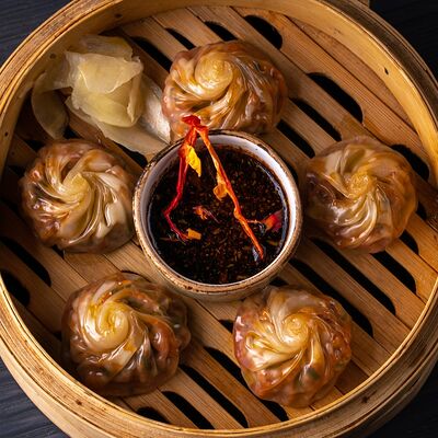Гедза с цыпленком на пару или жареные в Lапша Chinatown по цене 5300 ₸