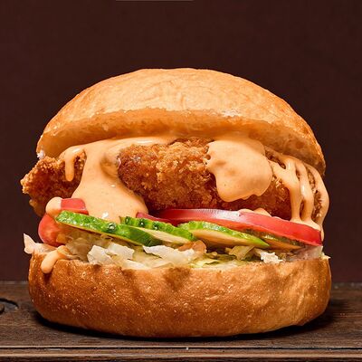 Чикен бургер в Реальные бургеры по цене 870 ₽