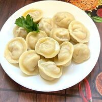 Пельмени с говядиной и курицей в Столовая pro-Cоветская