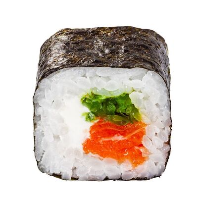 #703 маки с чука салатом и лососем в GODZILLA по цене 6 р.