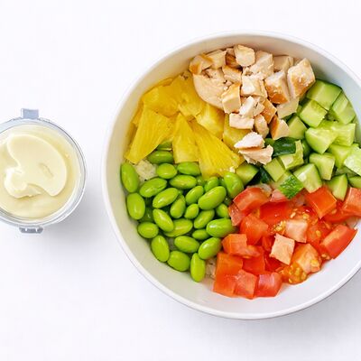 Поке с курицей в Bitcoin11k Халяль по цене 529 ₽