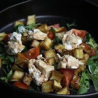 Салат с баклажанами в Hidden