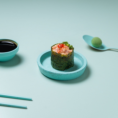 Острый гункан с тунцом в Rollwell по цене 210 ₽