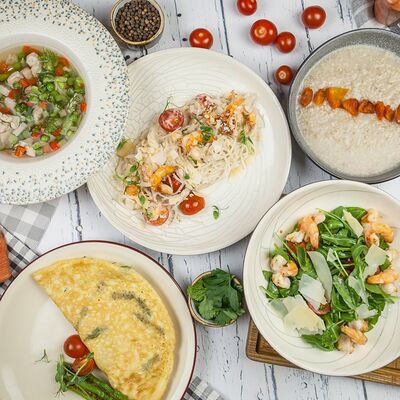 Комбо из 5 блюд №2 в Eat fresh по цене 1890 ₽