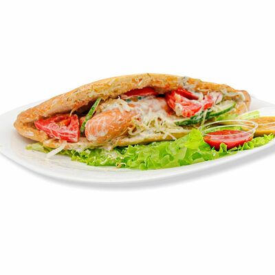 Хот-дог в булке с одной сосиской в ШаурШеф по цене 299 ₽