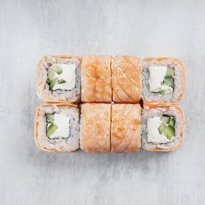 Ролл Карамельная Филадельфия в Yummy yummy по цене 375 ₽