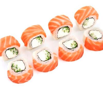 Филадельфия с лососем в Доставка kaifa по цене 929 ₽