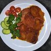 Стейк с запечённым картофелем в соусев Ali baba по цене 570