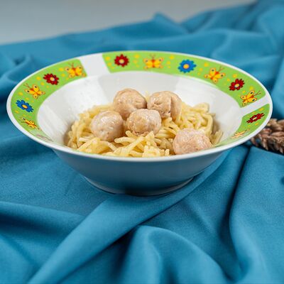 Итальянская паста с фрикадельками