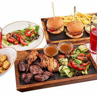 Сет сытая семья (на 4 персоны) в ИТЛЕ Стейк-кафе Halal