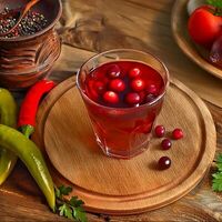 Морс в Achma и Хинкали