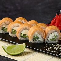 Ролл Филадельфия запеченная в Rozanna