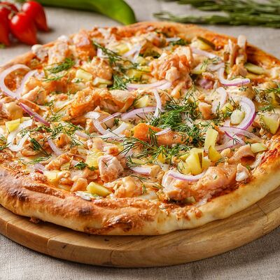 Пицца шашлычная в Кроко конди по цене 480 ₽