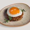 Бифштекс с яйцом в Basilic -Территория Вкусной Еды по цене 1915