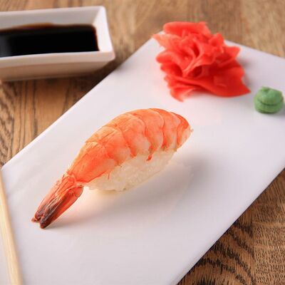 Суши с креветкой в Андеграунд Pizza & Sushi по цене 127 ₽